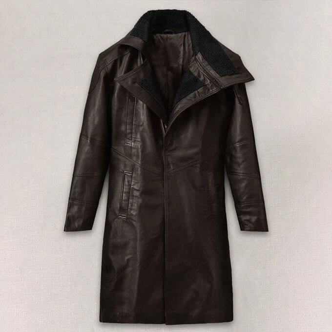 Leather Long Coat