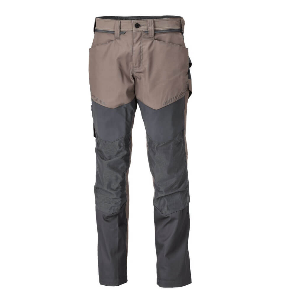 Trousers kneepad pockets