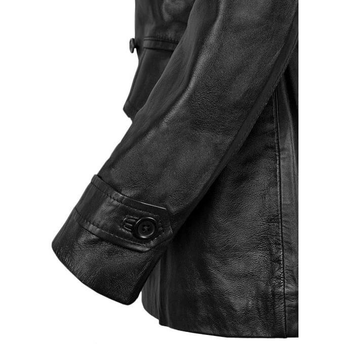 Leather Long Coat